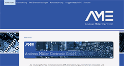 Desktop Screenshot of amelectronic.de