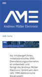 Mobile Screenshot of amelectronic.de